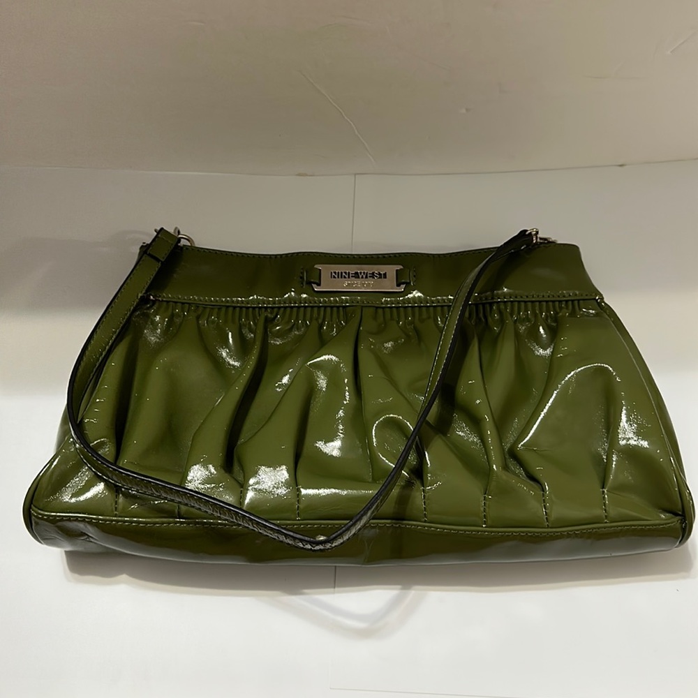 Nine West Green Clutch Purse Handbag